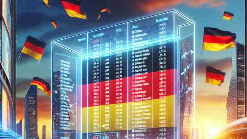 2024 Betting Trends in Germany: What You Need to Know, Concept art for illustrative purpose, tags: die der - Monok