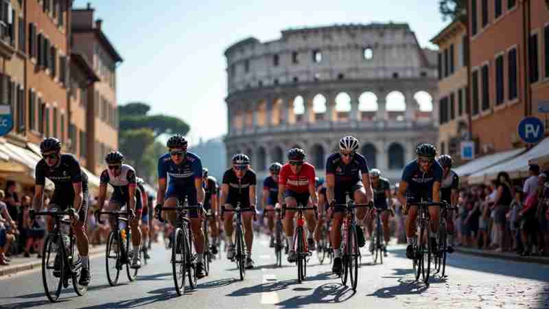 2025 Giro d'Italia Route, Concept art for illustrative purpose, tags: d’italia ein durch - Monok
